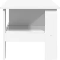 vidaXL Couchtisch Weiß 90 x 50 x 45 cm Holzwerkstoff