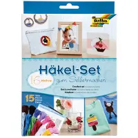 Folia Häkelset, 15 Teile für 16 Häkelmotive