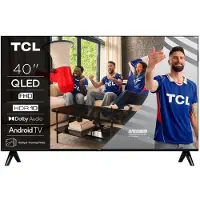 TCL 40S51K – QLED-Fernseher 40 Zoll (102 cm) – Full HD 1920 x 1080 – HDR10 – Android TV – 2 x HDMI 1.4 – WLAN