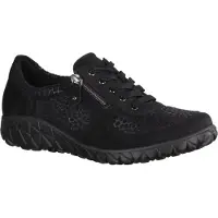 Waldlaufer Damen Schnürschuh schwarz Größe EUR 37