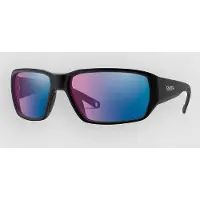 Smith Hookset matte black chromapop glass polarchromic rose blue mirror (003-627V)