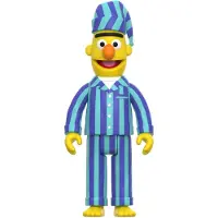 Super7 Sesamstraße ReAction Actionfigur Wave 06 Bert (PJ) 10 cm