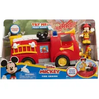 Character Options Ltd. Disneys Mickey Mouse Mickeys Feuerwehrauto-Figur und Fahrzeug-Spielset mit Lichtern und Ger uschen. Offiziell lizenziertes Kinderspielzeug f r Ki