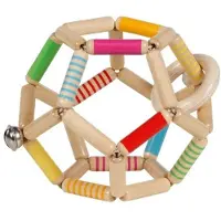 Goki Greifling Elastik Ball gestreift