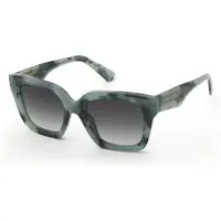Nina Ricci SNR458 Avana verde lucido 52/20/145 Damen Sonnenbrillen