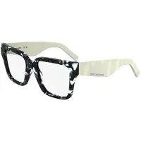 Karl Lagerfeld Damen KL6201 016 Rahmen von BRILLEN Acetat Schwarz Quadratisch Normal