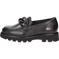 Sioux Meredira-727-H Slipper in Übergrößen Schwarz69646 große Damenschuhe, Größe:40