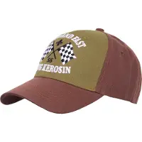 King Kerosin Herren Baseball Cap mit Frontstickerei Loud and Fast