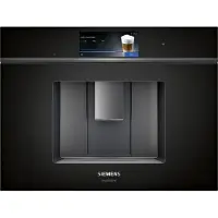 Siemens iQ700 CT918L1D0, Elektrische Kaffeemaschine, 2,4 l, Kaffeebohnen, Eingebautes Mahlwerk, Schwarz