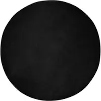 vidaXL Rutschfester Teppich aus Kunstkaninchenfell OLITE Schwarz
