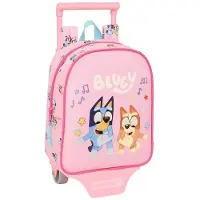 Safta Bluey Dance 6l 27x22x10 Cm Rucksack Mit Rollen Rosa Kinder Rosa One Size