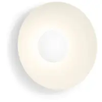 Wever & Ducre Wandlampe Clea 1.0, dimmbar, creme / amber, für Wohn- / Esszimmer, Aluminium, Wandleuchte, Wandlampe Innen