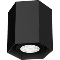 Wever & Ducre Downlight HEXO MINI CEILING SURF 1.0 PAR16 B schwarz 258420B0 5404037324248
