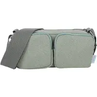 Fritzi aus Preußen Umhängetasche Donny Crossover Bag Long Canvas Jade grüngrau