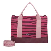 Fritzi aus Preußen Shopper "Canvas Tote Bag" mit Zebra-Muster