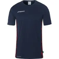 Uhlsport Progressive 28 Poly Shirt Kurzarm marine/rot XXL