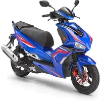 Luxxon F18 Motoroller - City Roller mit 50 ccm - 2,9 PS für max 45 km/h