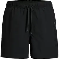 Jack & Jones Badeshorts "JPSTMAUI WAVE LOGO SWIM SHORTS SN PLS" Kunstfaser, mit elastischem Bund, normal geschnitten