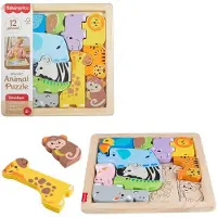 Fisher Price Holz-tierpuzzle