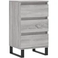 vidaXL Sideboard Grau Sonoma 40x35x70 cm Holzwerkstoff