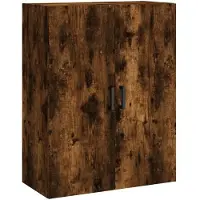 vidaXL Wandschrank Räuchereiche 69,5x34x90 cm