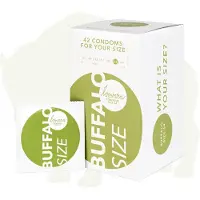 Loovara Kondome - Buffalo Größe 64 mm XXL Präservative 42 St