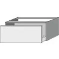 Sanipa G123548 Anbau-/Solitärschrank mit Auszug
