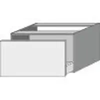 Sanipa G123380 Anbau-/Solitärschrank mit Auszug
