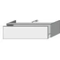 Sanipa G223779 Anbau-/Solitärschrank mit Auszug
