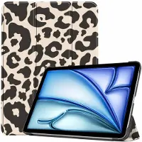 IMoshion Design Trifold Klaphülle für das Apple iPad Air 13 Zoll (2026) M4 / (2025) M3 / (2024) M2 - Leopard