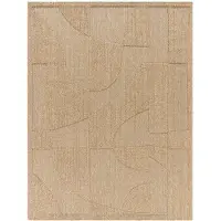 TT Home In-& Outdoor Teppich Wetterfest Balkon Küche Wohnzimmerteppich Boho Hoch-Tief-Effekt Unifarben Modern Geometrische Optik Größe 200x280 cm