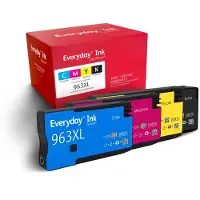 Xerox Everyday Multipack Tintenmodul von kompatibel mit HP HP963XL (HP963XL MULTIPACK), Hohe Kapazität, Hohe (XL-) Ausbeute, Schwarz, Cyan, Magenta, Gelb, 4 Stück(e), 1600 Seiten, Multipack