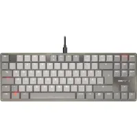 Cherry KC 500 MX LP TKL, Tenkeyless (80 - 87 %), Kabelgebunden, USB, Mechanischer Switch, QWERTZ, Grau