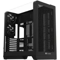 Thermaltake View 390 Air, Midi Tower, PC, Schwarz, ATX, micro ATX, Mini-ITX, SPCC, Gehärtetes Glas, Gaming
