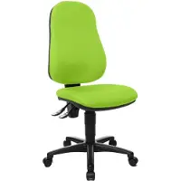 Topstar Home Office Bürostuhl POINT 60 Schreibtischstuhl ohne Armlehnen Stoff Drehstuhl