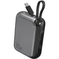 4smarts 540699, 10000 mAh, 30 W, Grau