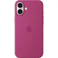Apple Original iPhone 16 Plus Hülle - Silikon - Backcover/Soft Case - Rosa