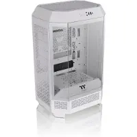 Thermaltake The Tower 300, Micro Tower, PC, Weiß, micro ATX, Mini-ITX, SPCC, Gehärtetes Glas, 21 cm