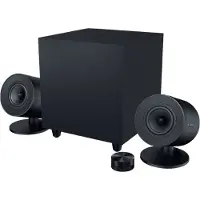 Razer Nommo V2 Pro, Voller Bereich, 2.1 Kanäle, Verkabelt & Kabellos, 40 - 20000 Hz, Schwarz
