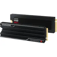 Samsung 9100 PRO Heatsink NVMe M.2 SSD, 1 TB, Farbe:Schwarz