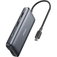 Anker 2xusb 3.0 2xhdmi 1xsd+microsd 1xethernet 1xusb-c Usb-c-hub Laptop-ladegerät