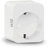 WiZ Connected Smart Plug, Bluetooth, Weiß, Kunststoff, IP20, 230 V, Typ F