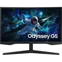 Samsung Odyssey G55C Curved Gaming Monitor, 27 Zoll WQHD 165Hz
