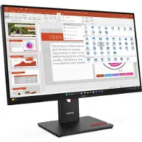 Lenovo ThinkVision T27-40 Monitor, 68,6 cm (27"), 1920 x 1080 Pixel, Full HD, LED, 6 ms, Schwarz