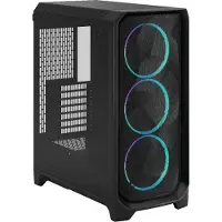 Fractal Design Meshify 3, PC, Schwarz, ATX, EATX, micro ATX, Mini-ITX, Stahl, Gehärtetes Glas, Gaming, Multi