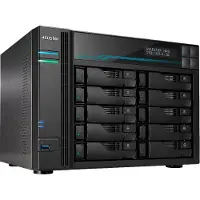 Asustor Lockerstor 10 AS6510T, NAS, Tower, Intel Atom, C3538, 8 GB, DDR4