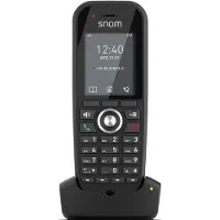 Snom M30 IP DECT Handset EU, DECT-Telefon, Kabelloses Mobilteil, Freisprecheinrichtung, Schwarz