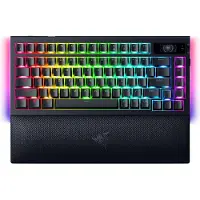 Razer BlackWidow V4 Pro, Verkabelt & Kabellos, USB + RF Wireless + Bluetooth, Mechanischer Switch, QWERTY, RGB-LED, Schwarz
