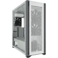 Corsair 7000D AIRFLOW, Full Tower, PC, Weiß, ATX, micro ATX, Mini-ITX, Stahl, Gehärtetes Glas, Kunststoff, Gaming