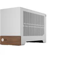 Fractal Design Terra , Small Form Factor (SFF), PC, Silber, Mini-ITX, Aluminium, Walnuss, Gaming